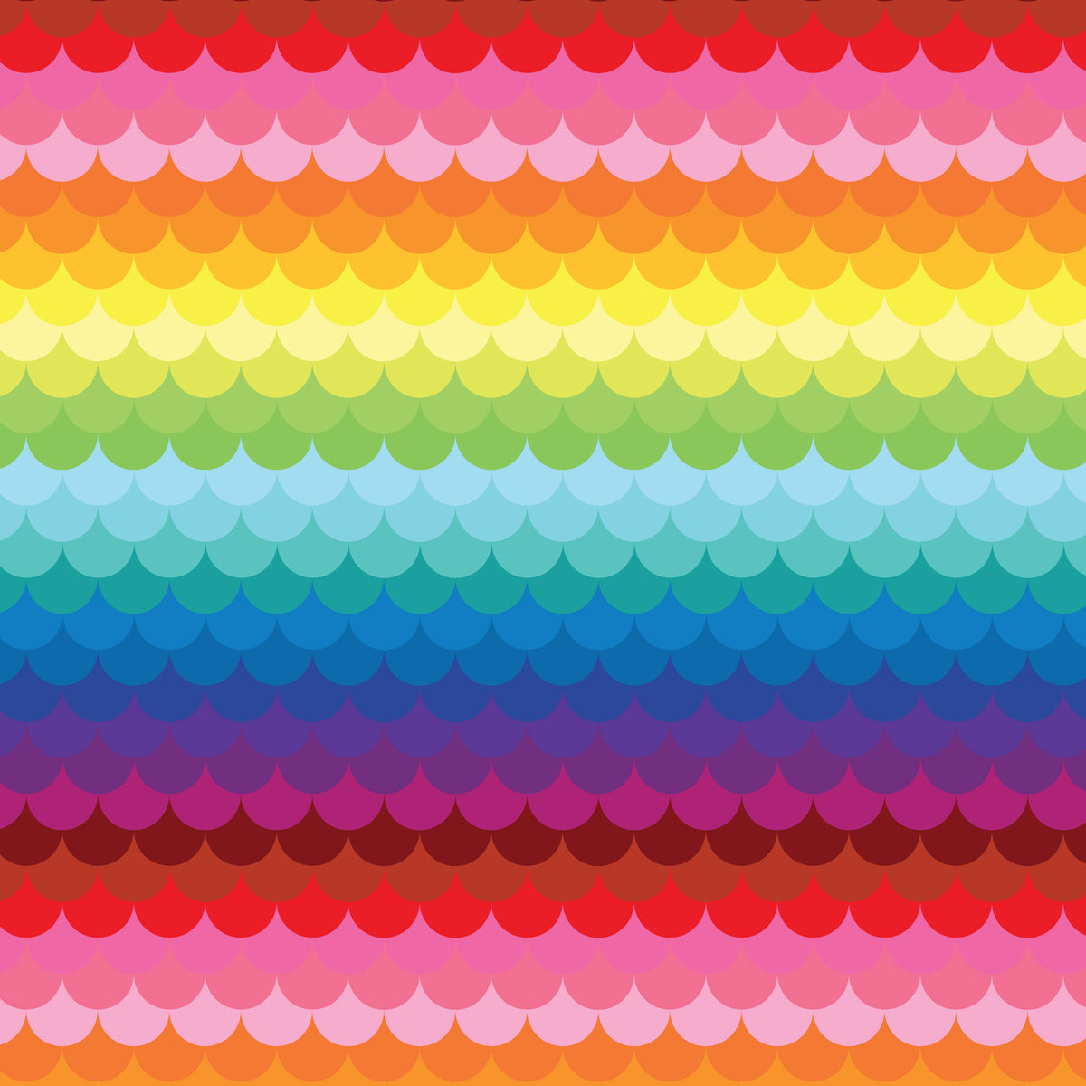 CLOUDY DAYS RAINBOW - Devonstone Cotton Fabric