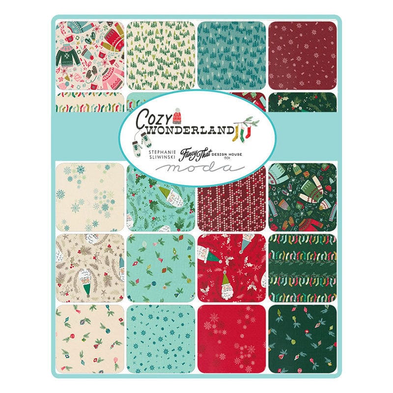 Moda Cozy Wonderland Fat Eighth Bundle 45590F8
