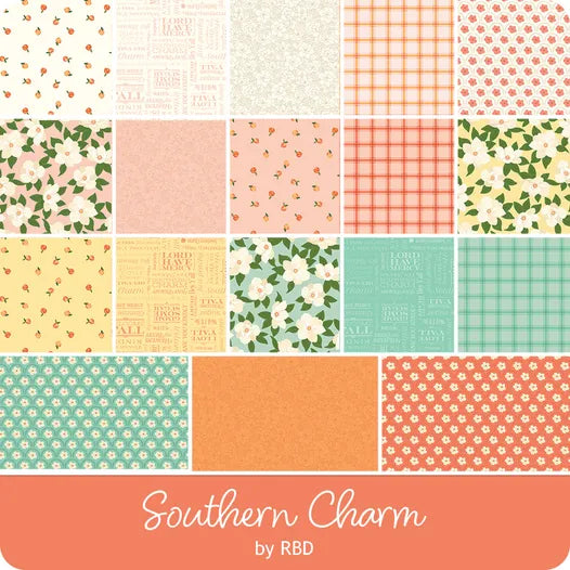 Southern Charm Fat Quarter Bundle, 18 Piece