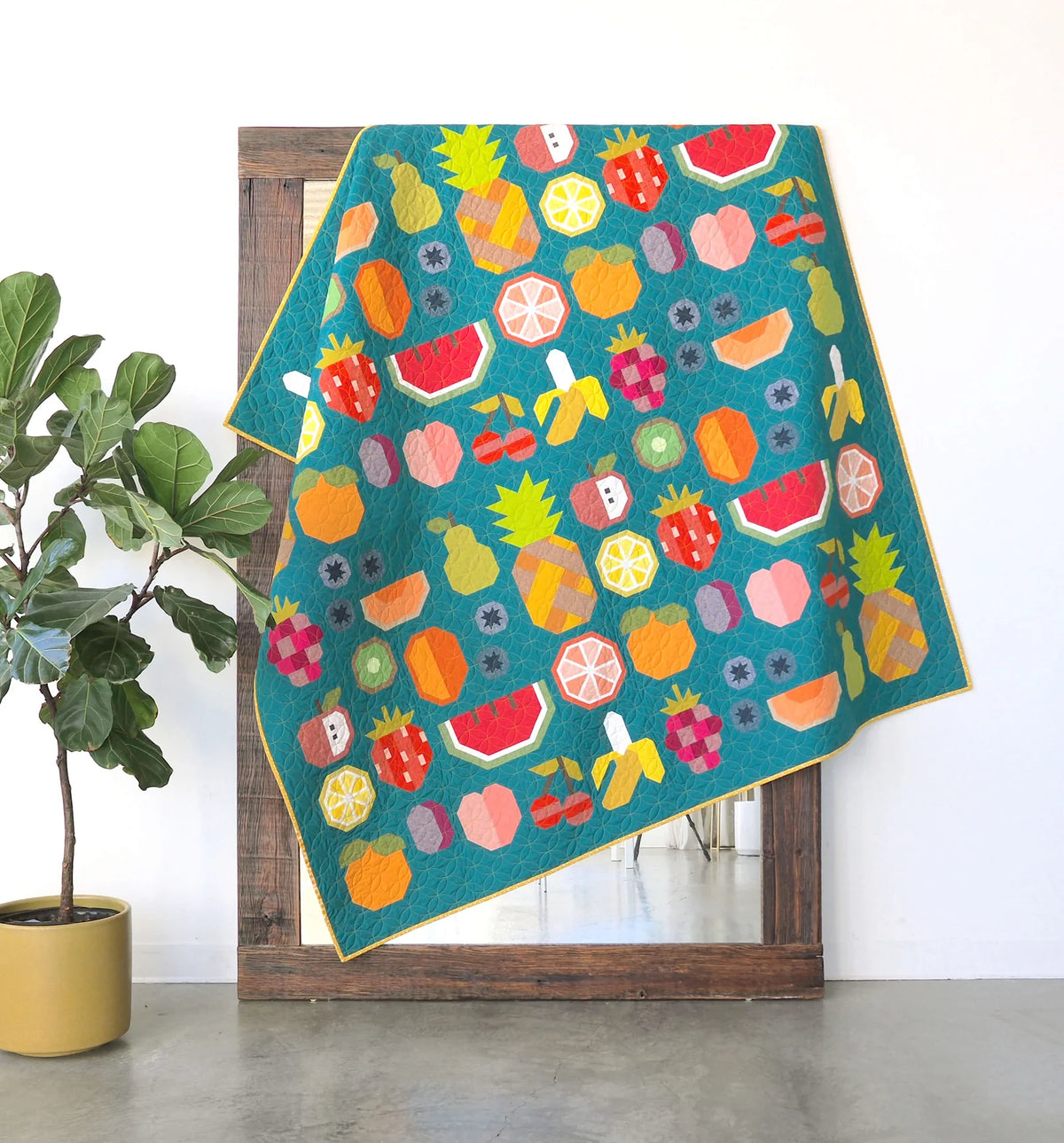 The Produce Section Paper Pattern by Elizabeth Hartman