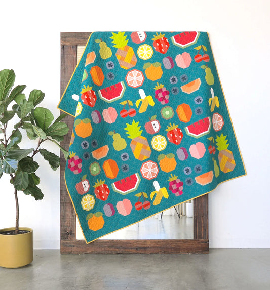 The Produce Section Paper Pattern by Elizabeth Hartman