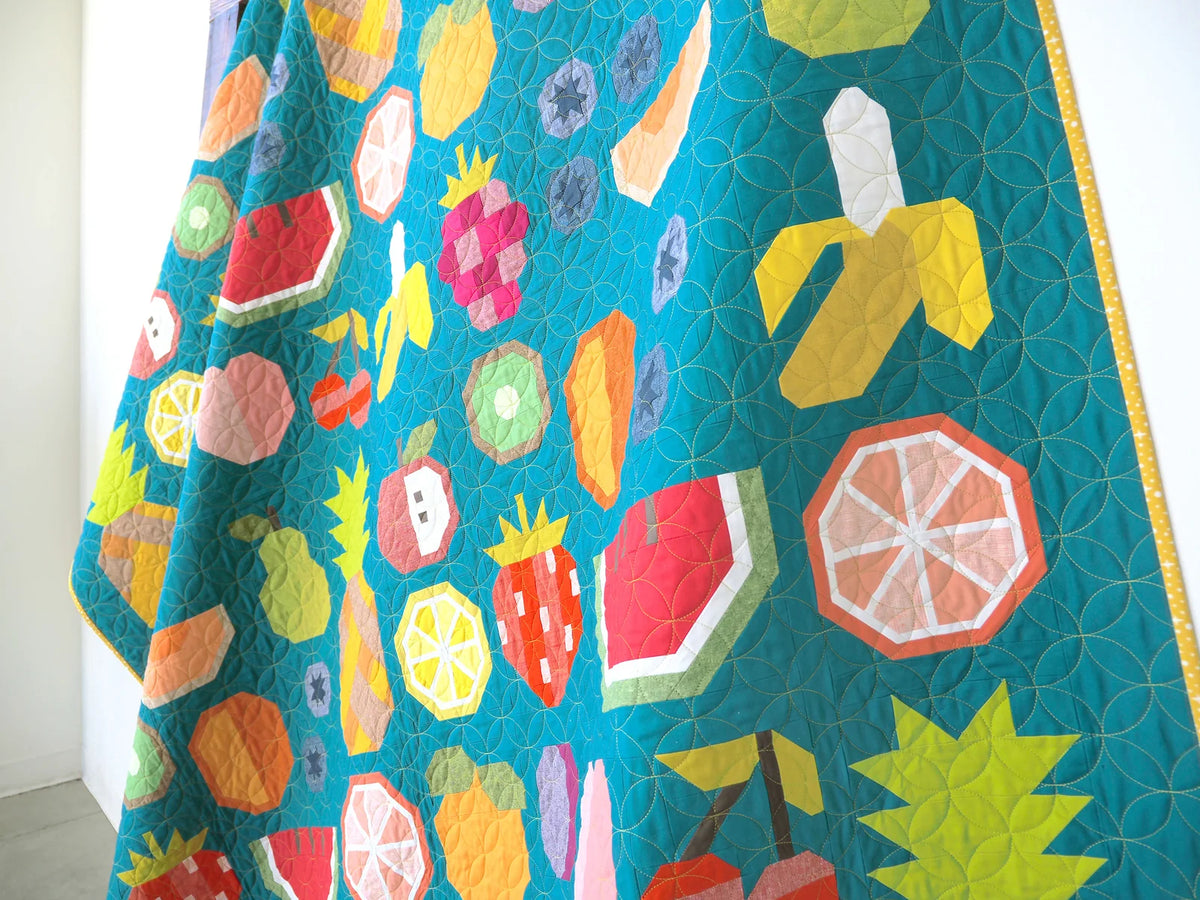 The Produce Section Paper Pattern by Elizabeth Hartman