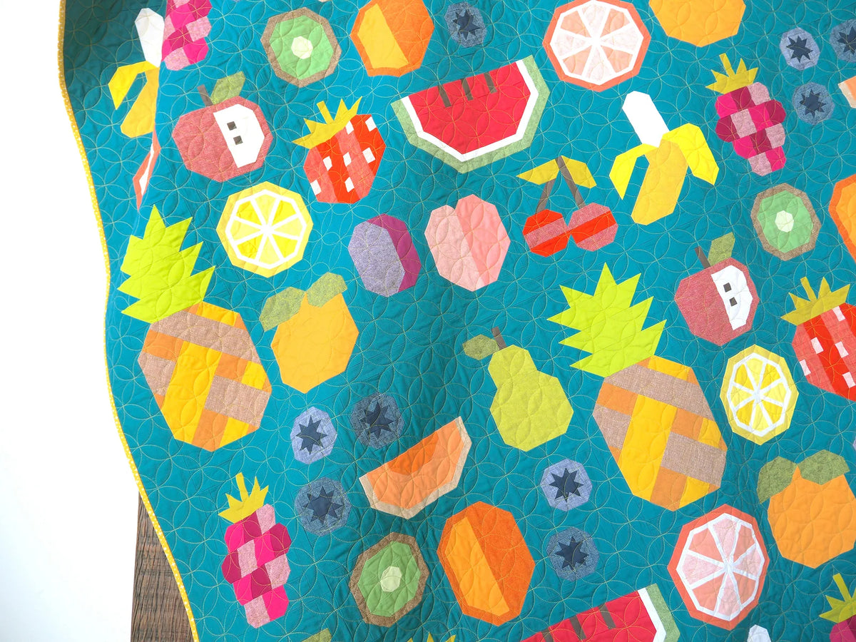 The Produce Section Paper Pattern by Elizabeth Hartman