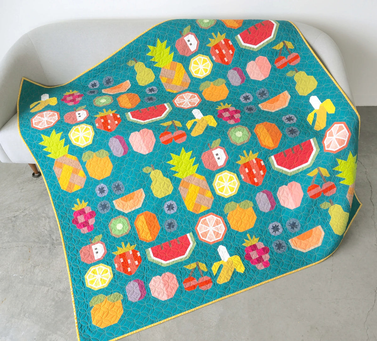 The Produce Section Paper Pattern by Elizabeth Hartman