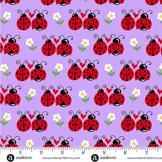 Little Ladies by Tami Jones Flutter Friends Lilac