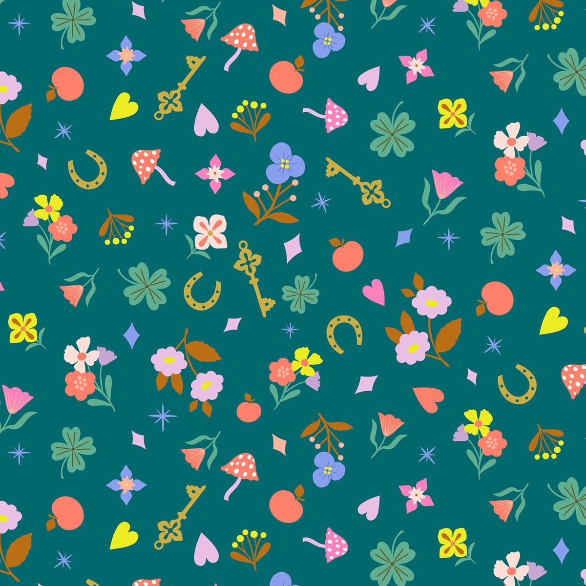 Lucky Charms -  Fat Quarter Bundle 10-Piece - Thread & Ink Design.Studio