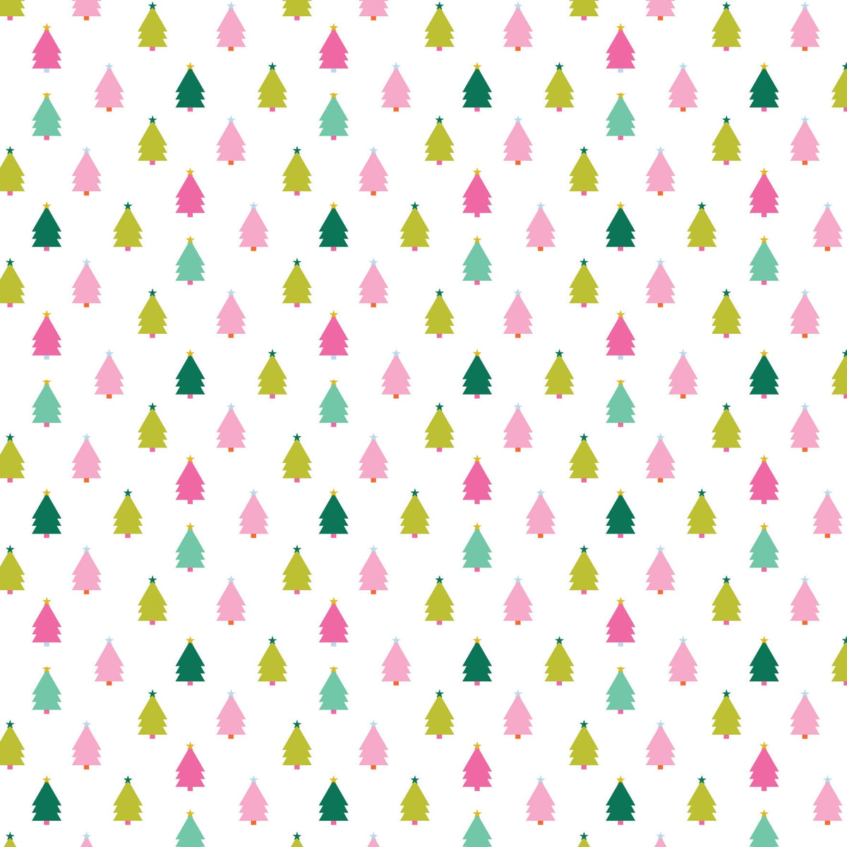 Deck the Halls White Trees - DV6927