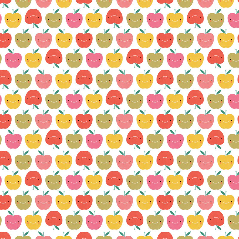 LITTLE ADVENTURE APPLES  - Devonstone Cotton Fabric