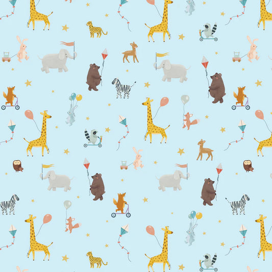 LITTLE ADVENTURE SAFARI  - Devonstone Cotton Fabric