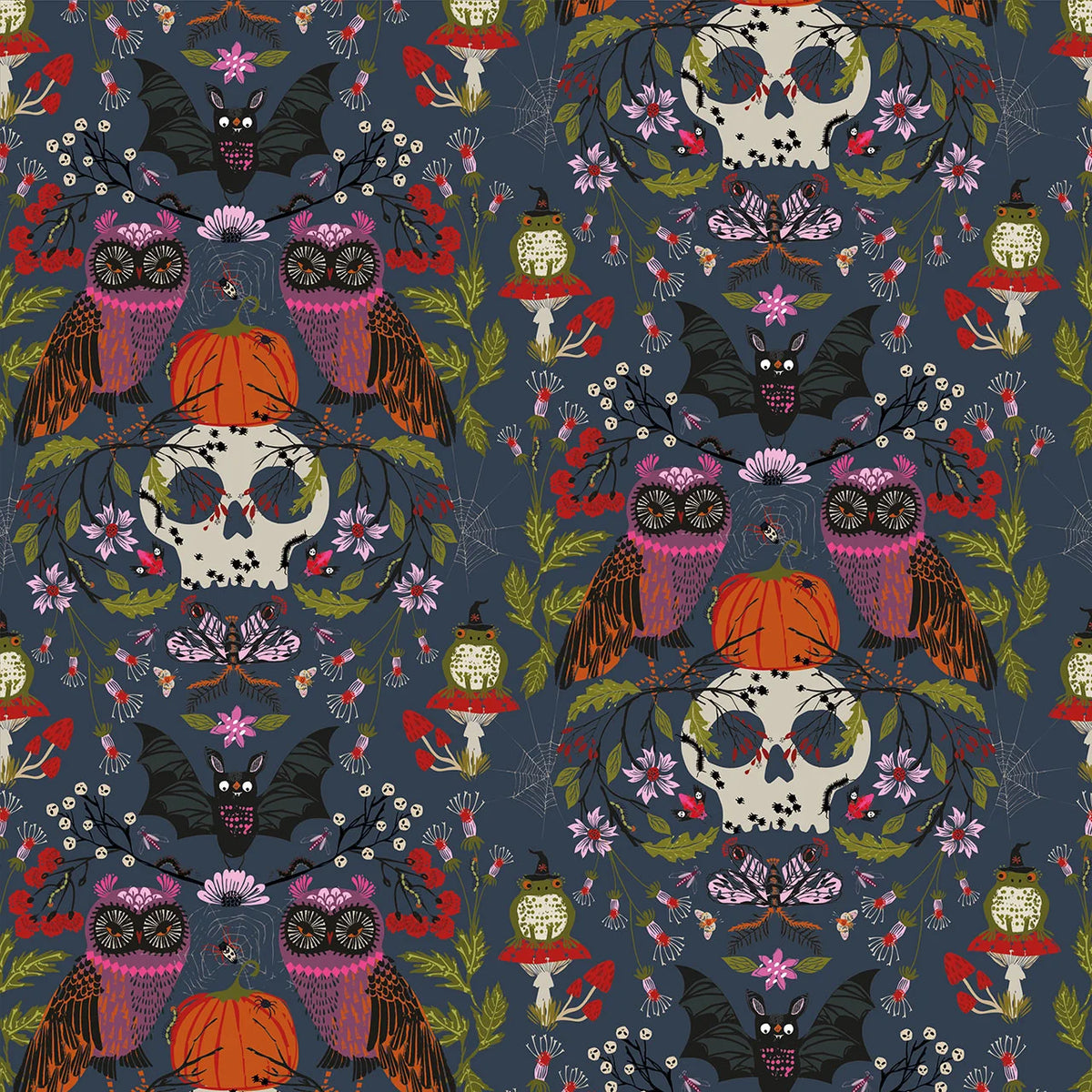 Hocus Pocus -  Fat Quarter Bundle 8 Piece + 1 Panel - Thread & Ink Design.Studio