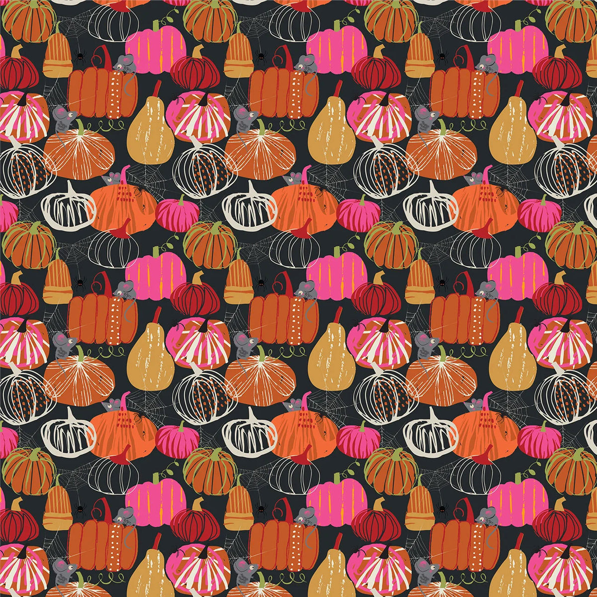 Hocus Pocus -  Fat Quarter Bundle 8 Piece + 1 Panel - Thread & Ink Design.Studio