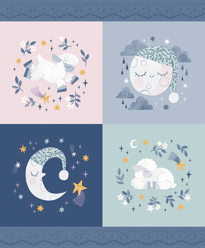 Twinkle Little Star Pillow Panel