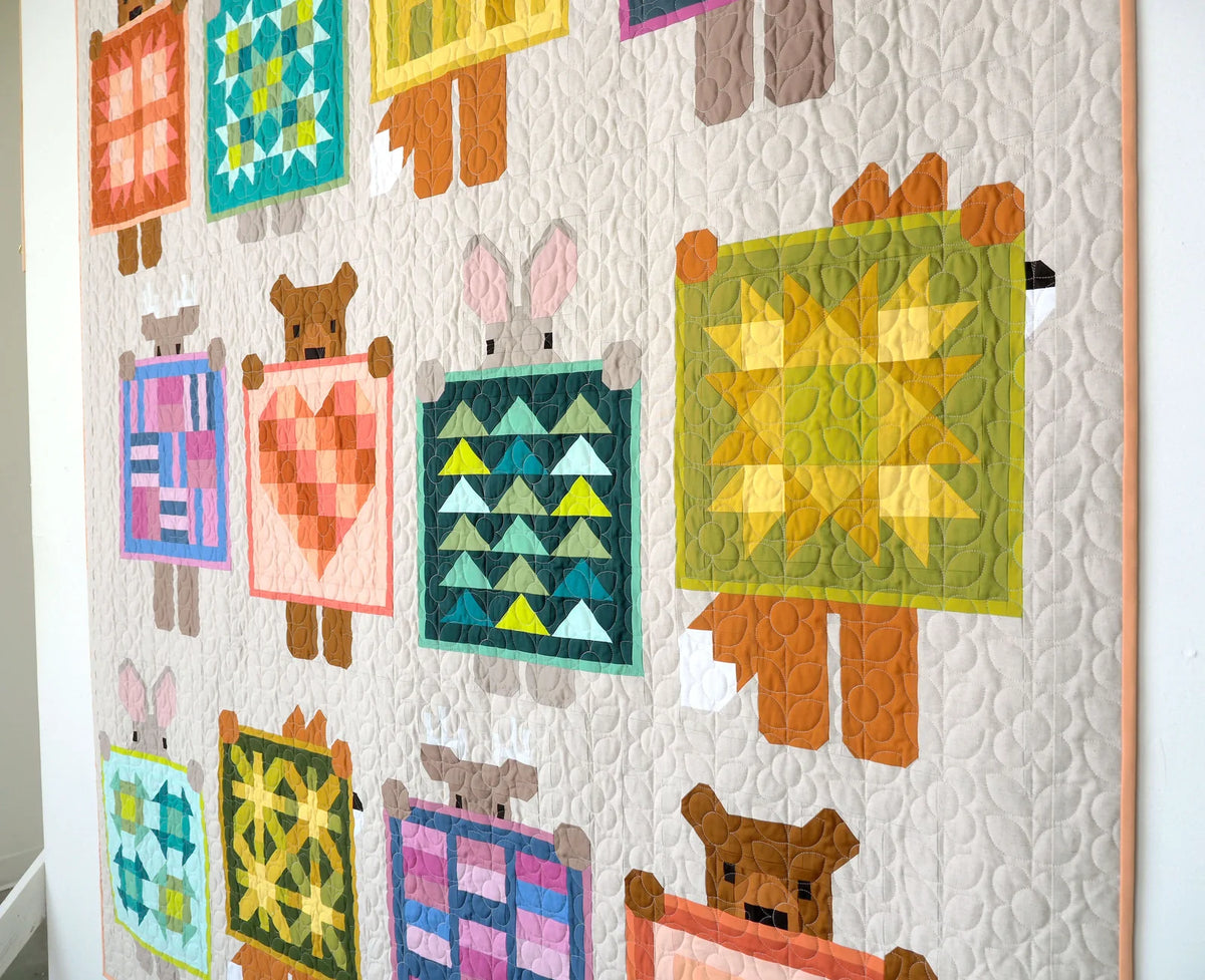 Show and Tell Paper Pattern by Elizabeth Hartman