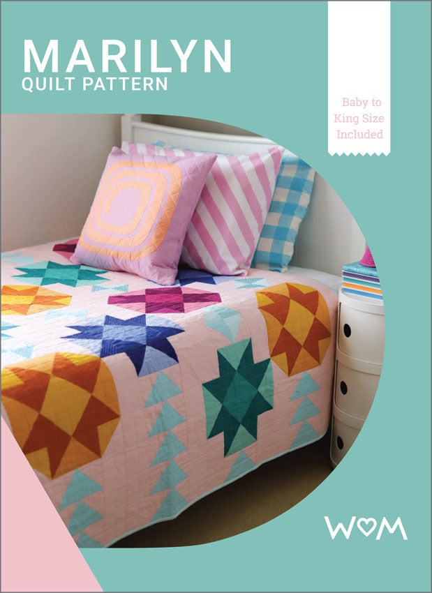 Marilyn Quilt Paper Pattern