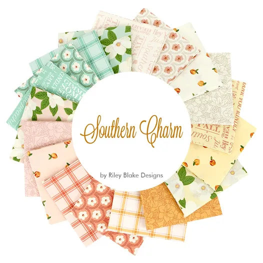 Southern Charm Fat Quarter Bundle, 18 Piece