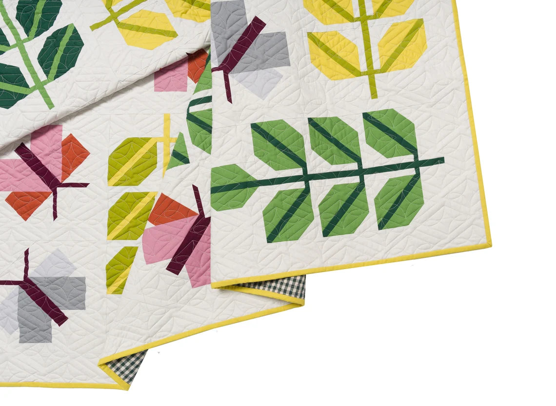 Oak Moth Quilt Paper Pattern