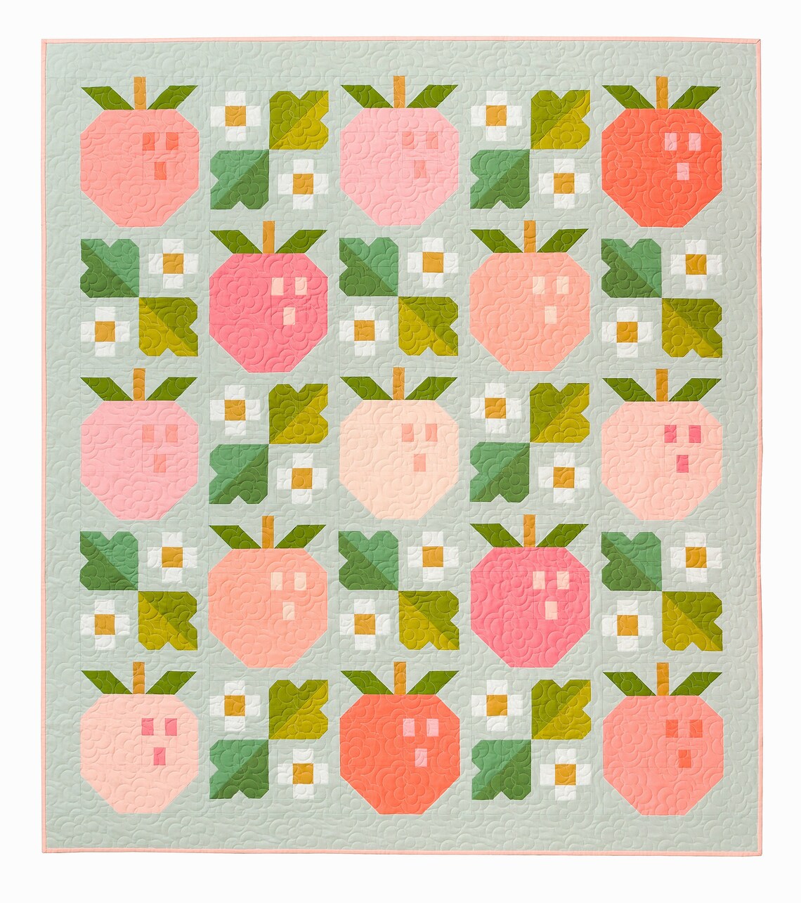 Pineberry Quilt Paper Pattern