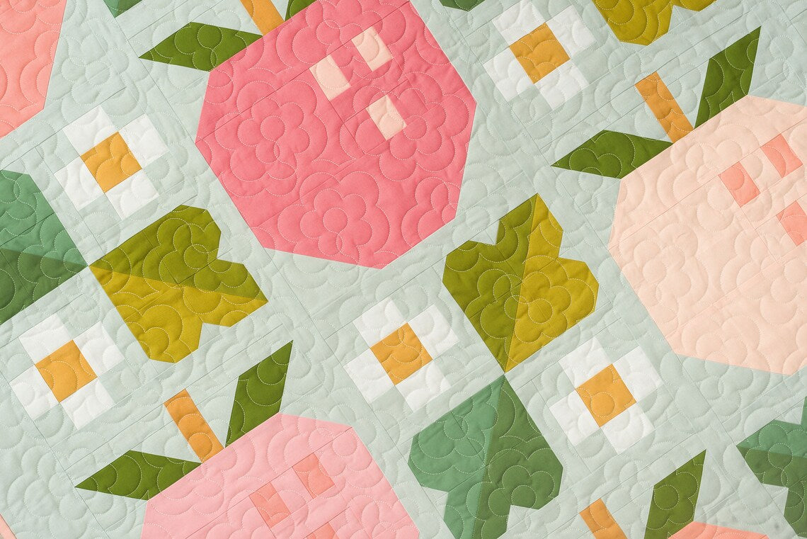 Pineberry Quilt Paper Pattern