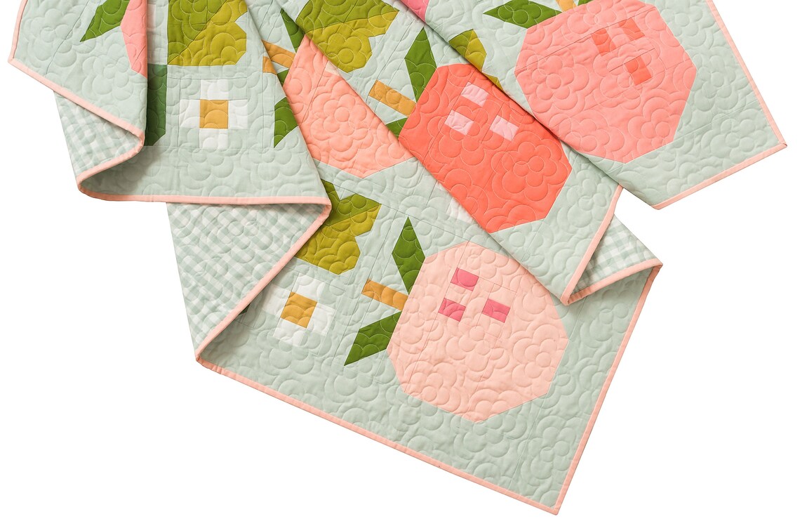 Pineberry Quilt Paper Pattern